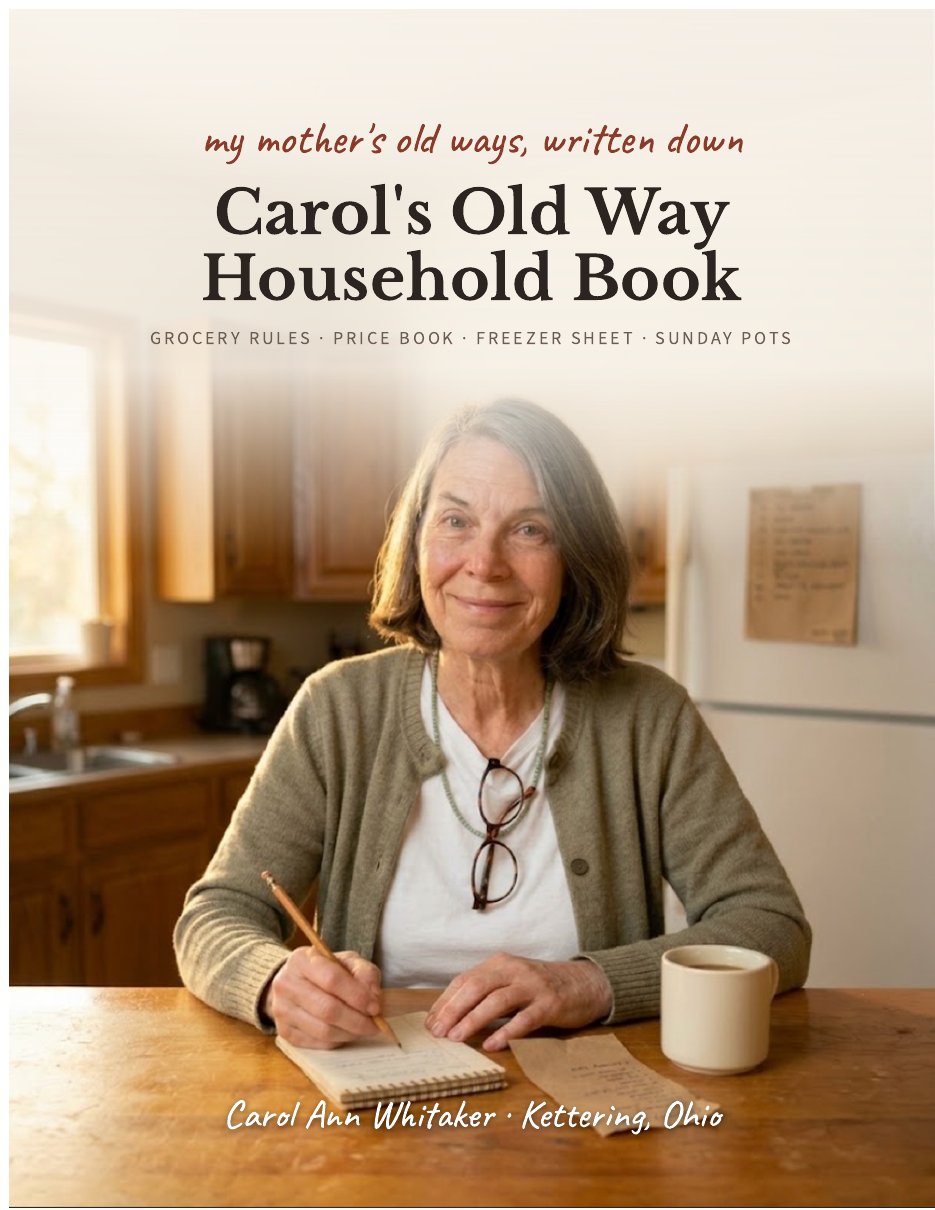 Cover of Carol's Old Way Household Book